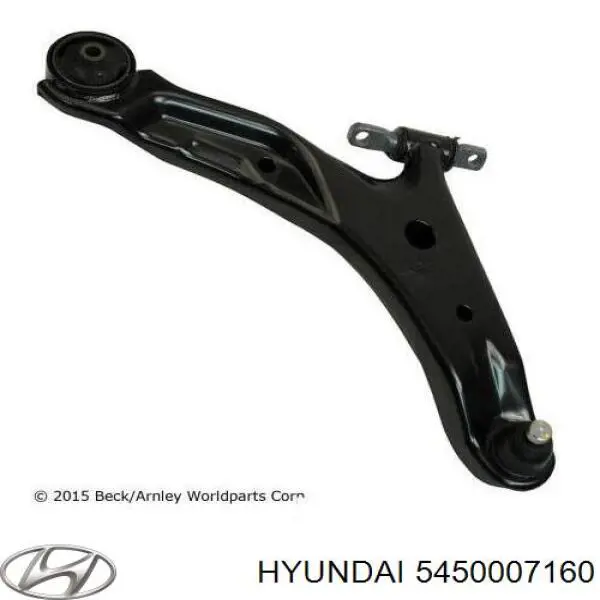 Рычаг передней подвески левый 5450007160 Hyundai/Kia