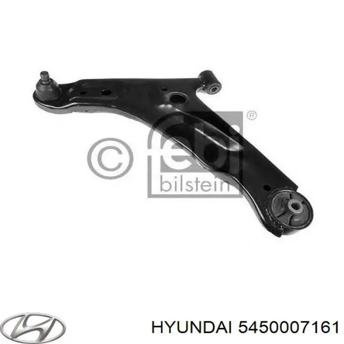 5450007161 Hyundai/Kia рычаг передней подвески нижний левый