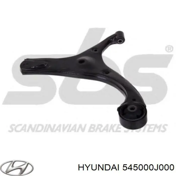 Купить 545000J000 Hyundai/Kia Рычаг передней подвески левый