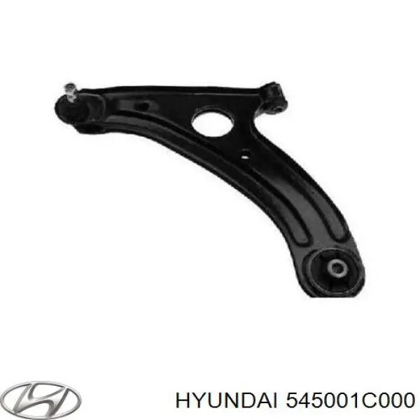 545001C000 Hyundai/Kia Рычаг передней подвески нижний левый