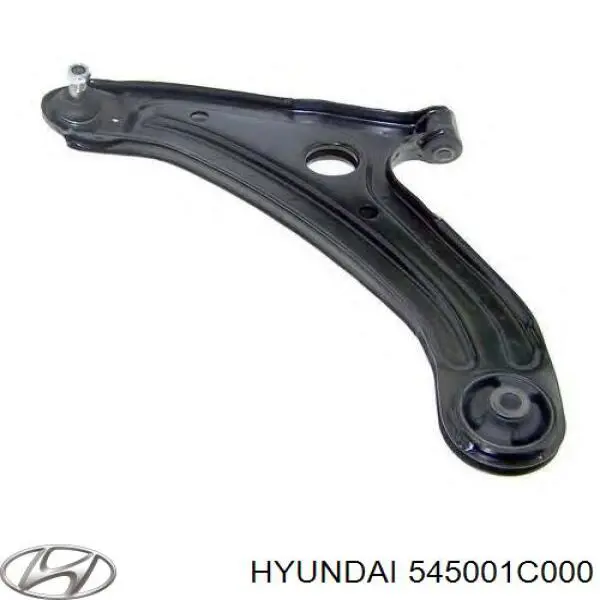 545001C000 Hyundai/Kia рычаг передней подвески нижний левый