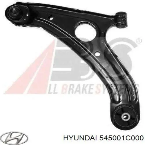 Рычаг передней подвески левый 545001C000 Hyundai/Kia
