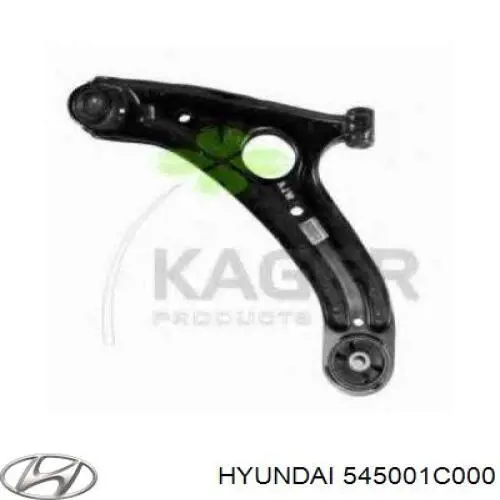Рычаг передний нижний левый Hyundai/Kia 545001C000