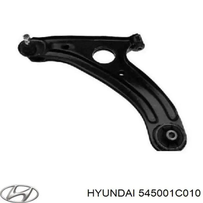 545001C010 Hyundai/Kia braço oscilante inferior esquerdo de suspensão dianteira