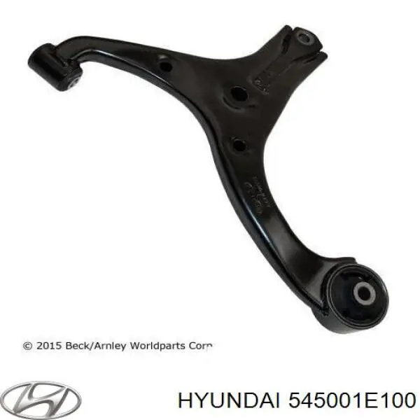 Левый рычаг передней нижней подвески Hyundai/Kia 545001E100 цена, от 43.89 USD