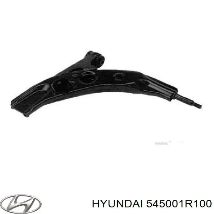 Barra oscilante, suspensión de ruedas delantera, inferior izquierda 545001R100 Hyundai/Kia