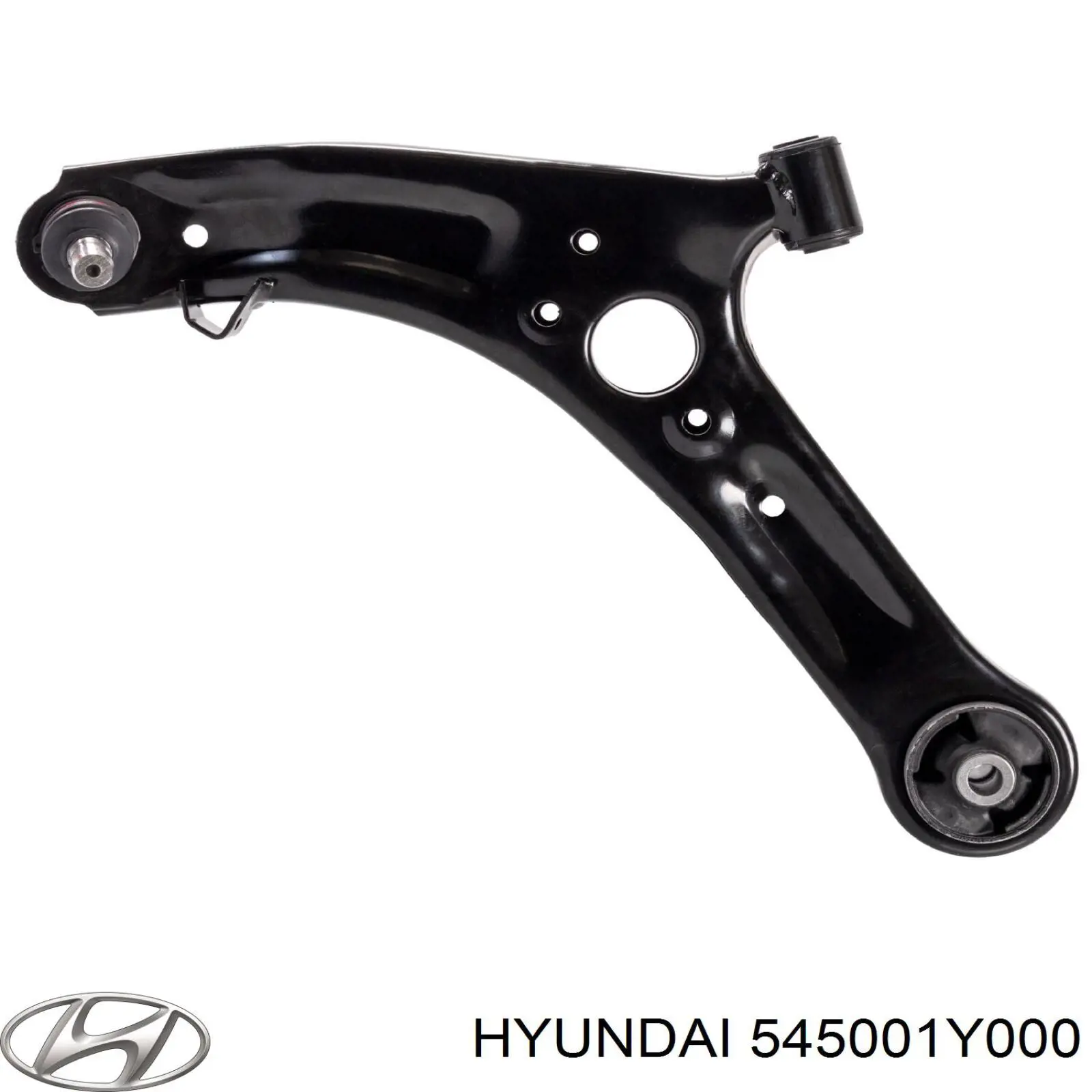 545001Y000 Hyundai/Kia braço oscilante inferior esquerdo de suspensão dianteira