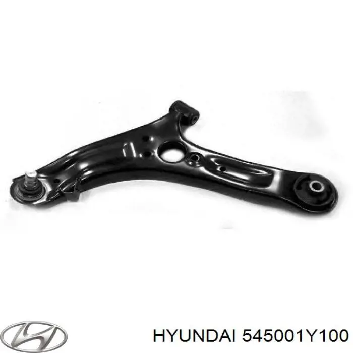 545001Y100 Hyundai/Kia braço oscilante inferior esquerdo de suspensão dianteira