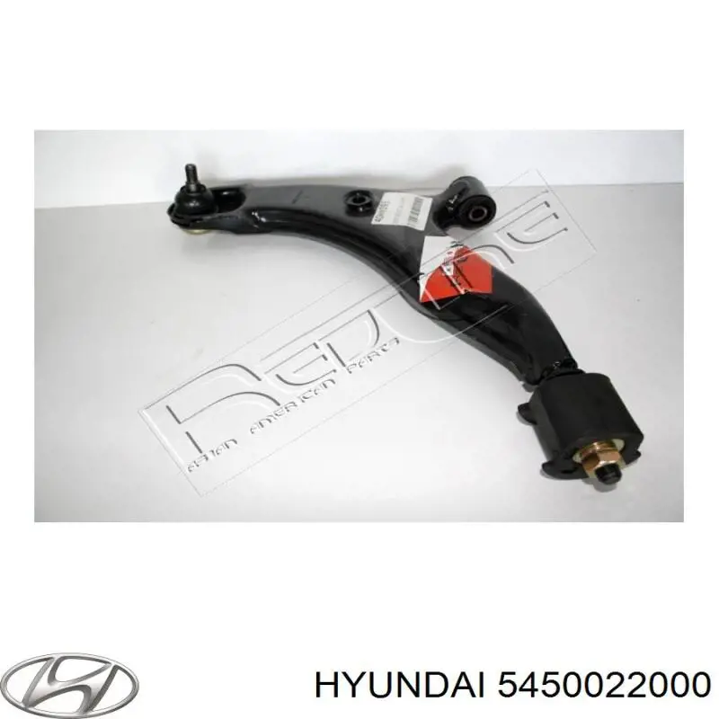 Левый рычаг передней нижней подвески Hyundai/Kia 5450022000 цена, от 40.52 USD