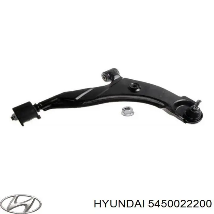 Рычаг передней подвески нижний левый 5450022200 Hyundai/Kia