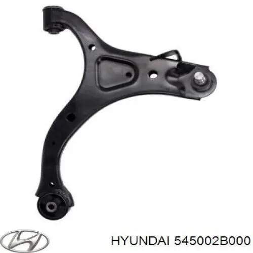 Рычаг передней подвески левый 545002B000 Hyundai/Kia