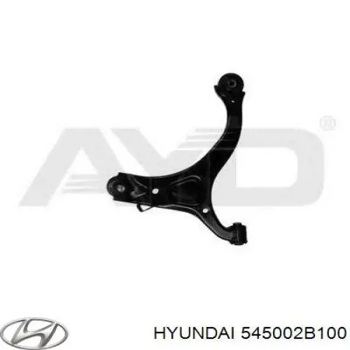 Рычаг передней подвески левый 545002B100 Hyundai/Kia