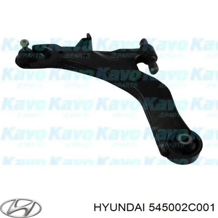 Рычаг передней подвески нижний левый 545002C001 Hyundai/Kia