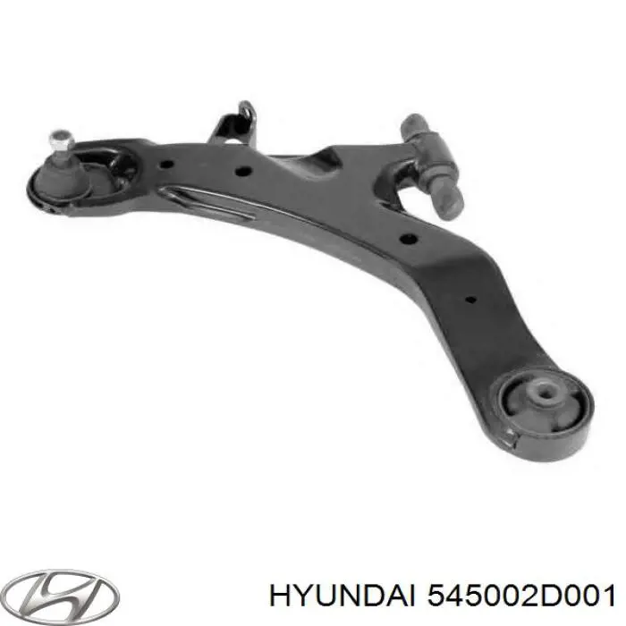 Рычаг передней подвески нижний левый 545002D001 Hyundai/Kia