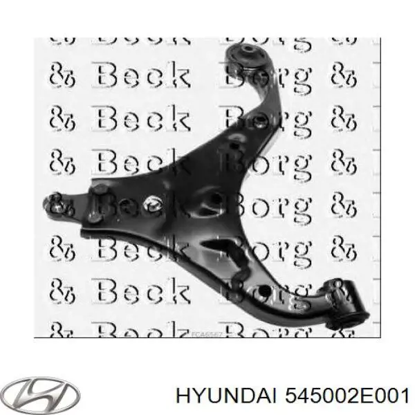 Рычаг передний нижний левый Hyundai/Kia 545002E001