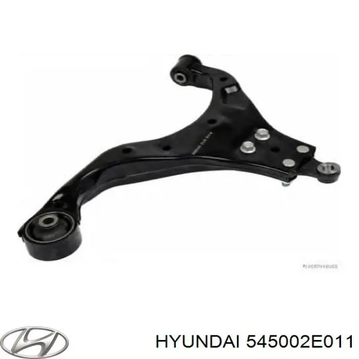 54500-2E011 Hyundai/Kia braço oscilante inferior esquerdo de suspensão dianteira