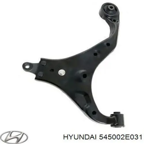 Рычаг передней подвески нижний левый 545002E031 Hyundai/Kia