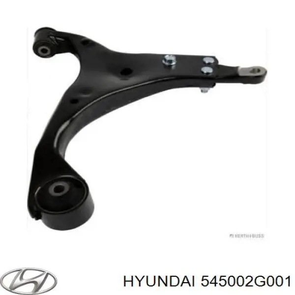 Рычаг передний нижний левый Hyundai/Kia 545002G000