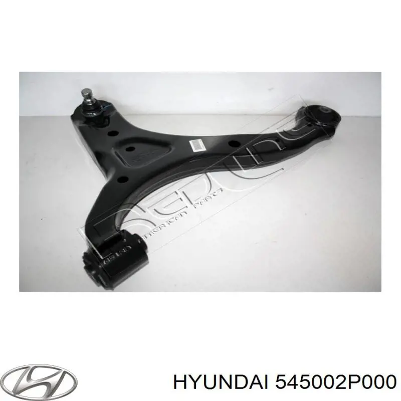 545002P000 Hyundai/Kia рычаг передней подвески нижний левый