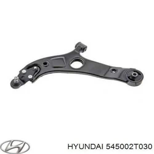 545002T030 Hyundai/Kia Рычаг передней подвески нижний левый