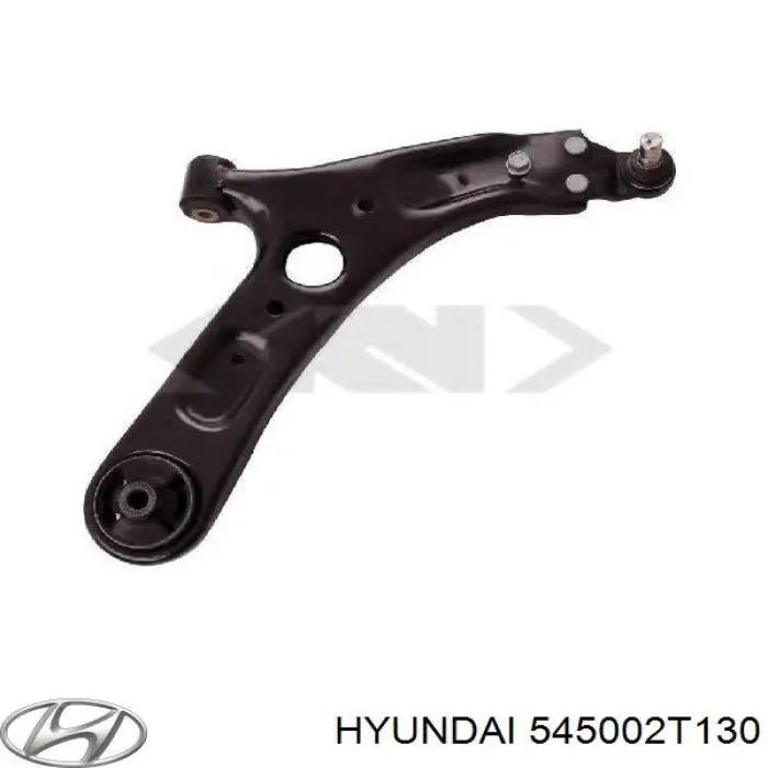 545002T130 Hyundai/Kia Рычаг передней подвески нижний левый