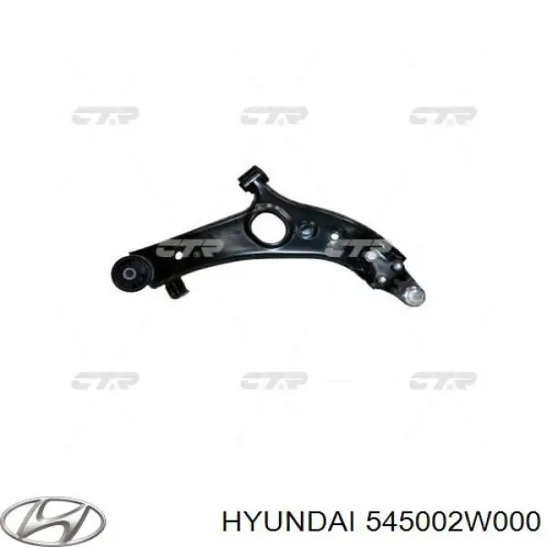 Левый рычаг передней нижней подвески Hyundai/Kia 545002W000 цена, от 70.50 USD