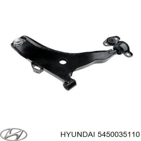 Рычаг передней подвески нижний левый 5450035110 Hyundai/Kia