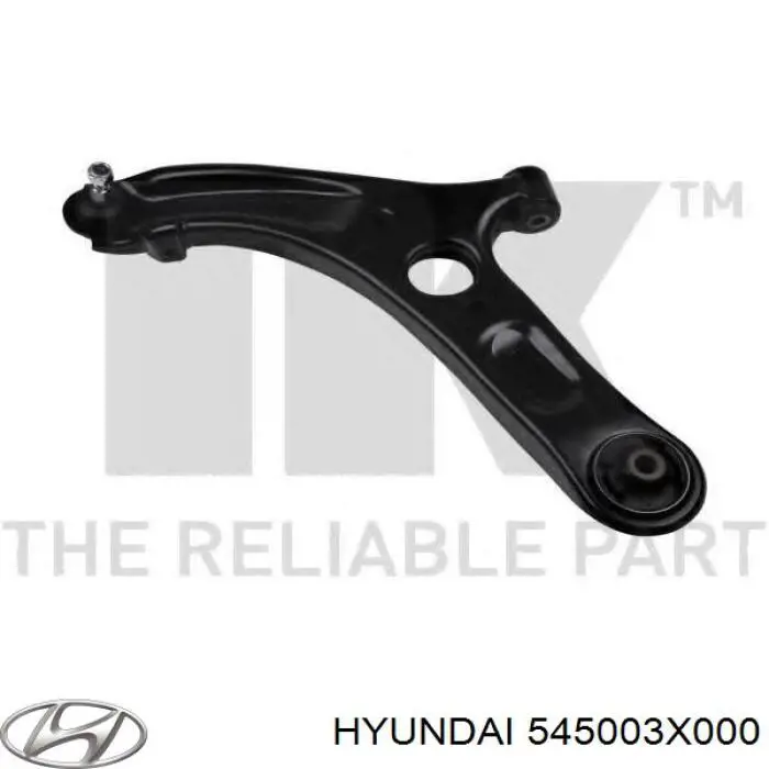 545003X000 Hyundai/Kia Рычаг передней подвески нижний левый