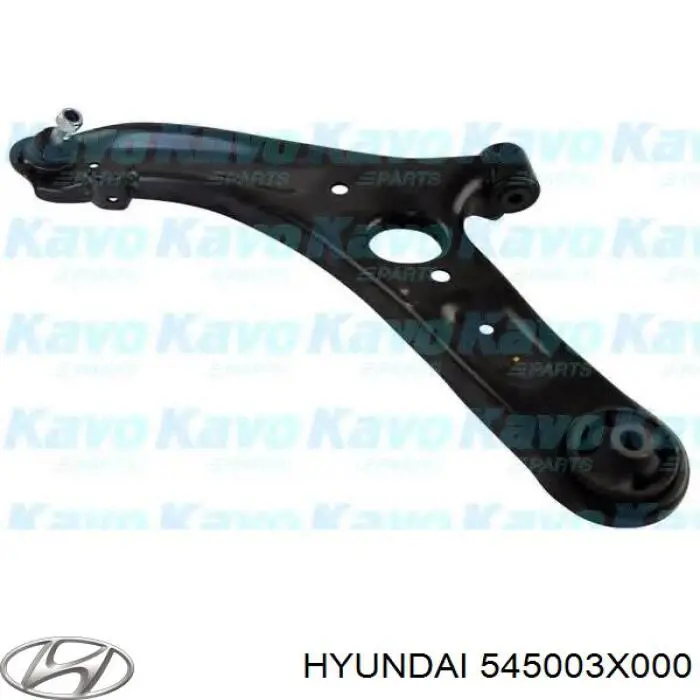 Рычаг передний нижний левый Hyundai/Kia 545003X000