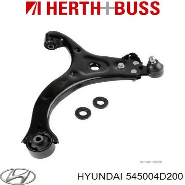 Рычаг передней подвески нижний левый 545004D200 Hyundai/Kia