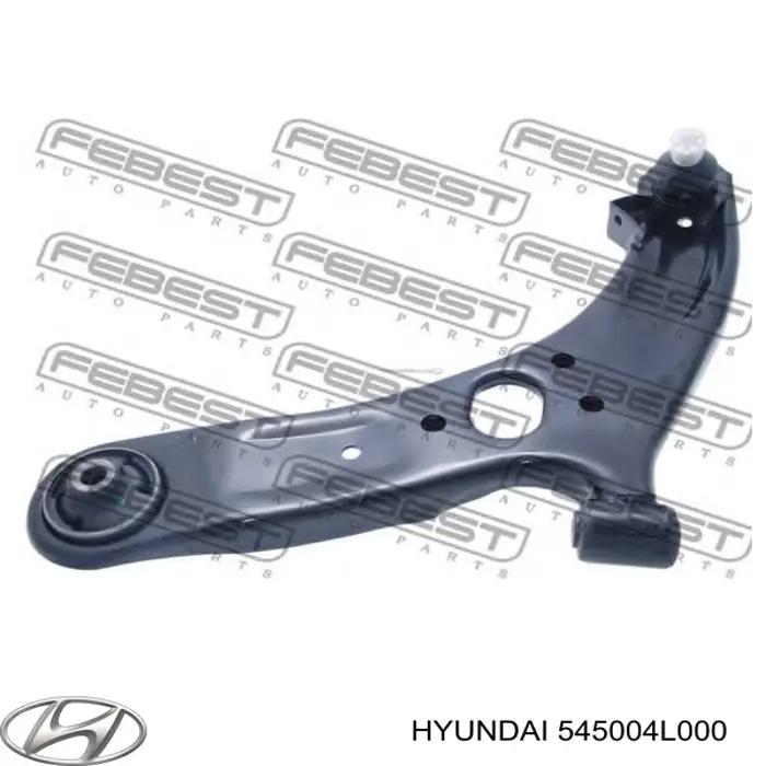 545004L000 Hyundai/Kia Рычаг передней подвески нижний левый