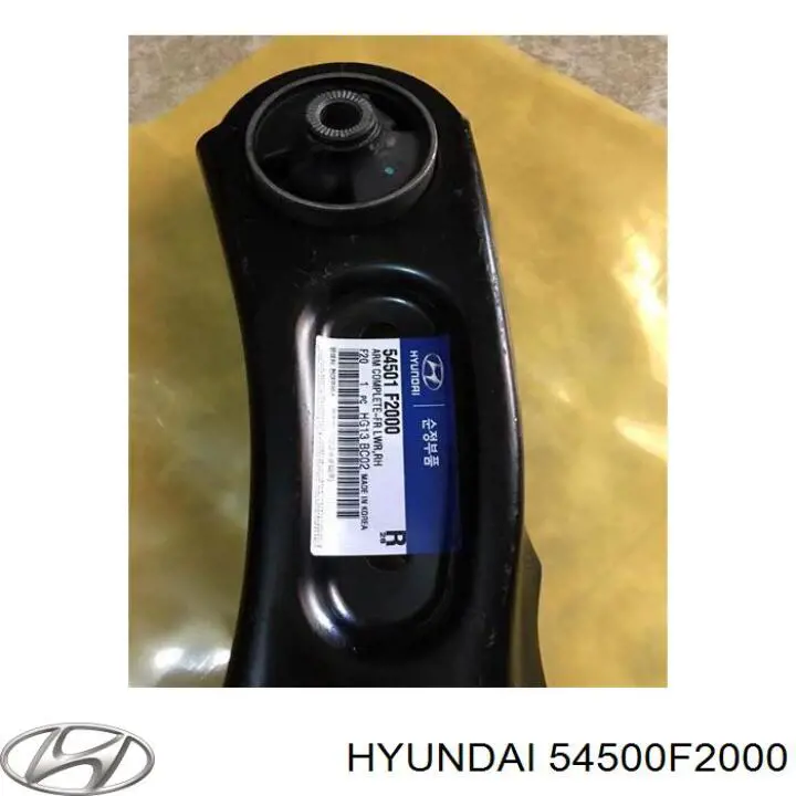 Barra oscilante, suspensión de ruedas delantera, inferior izquierda 54500F2000 Hyundai/Kia