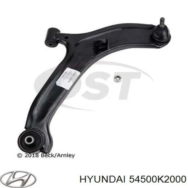 Левый рычаг передней нижней подвески Hyundai/Kia 54500K2000 цена, от 164.99 USD