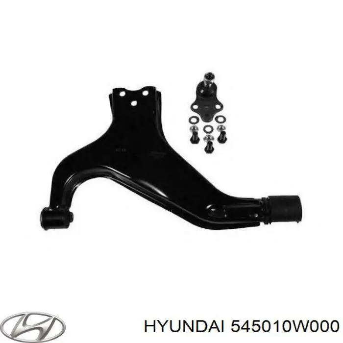 Левый рычаг передней нижней подвески Hyundai/Kia 545010W000 цена, от 57.40 USD