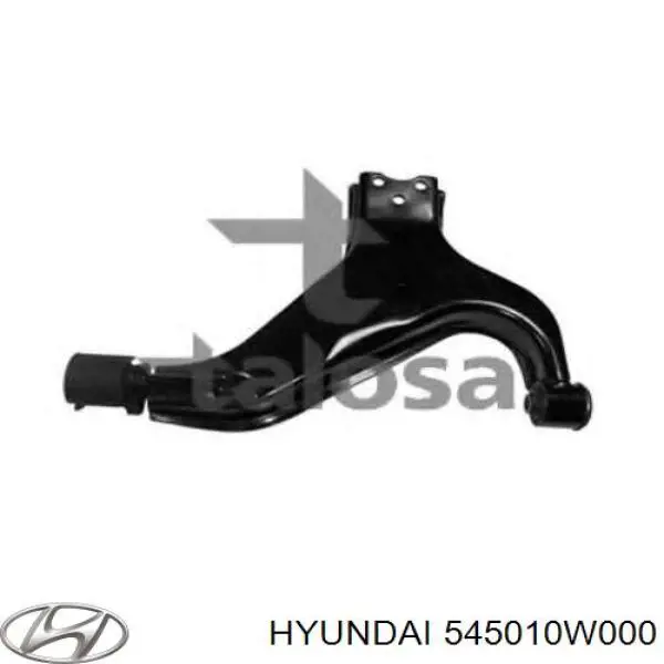 Левый рычаг передней нижней подвески Hyundai/Kia 545010W000 цена, от 57.40 USD