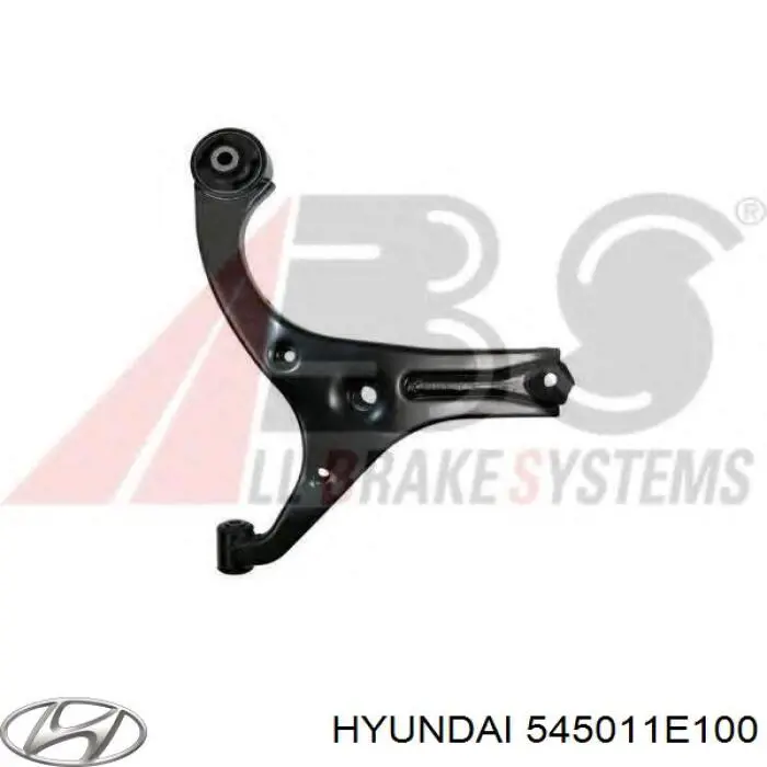 545011E100 Hyundai/Kia Рычаг передней подвески нижний, правый
