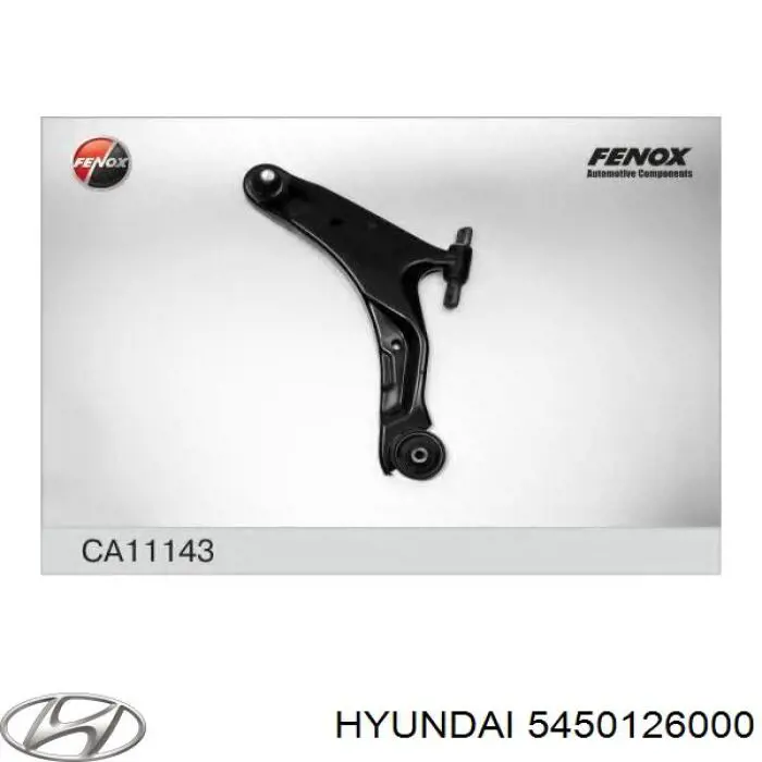 Рычаг передней подвески левый 5450126000 Hyundai/Kia