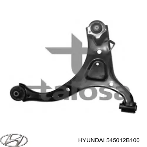 545012B100 Hyundai/Kia Рычаг передней подвески нижний, правый