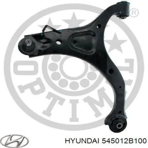 Правый рычаг передней нижней подвески Hyundai/Kia 545012B100 цена, от 25.42 USD
