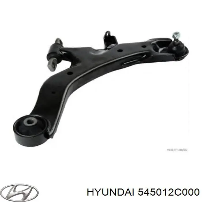 Правый рычаг передней нижней подвески Hyundai/Kia 545012C000 цена, от 78.37 USD