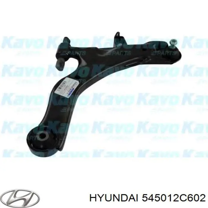 545012C602 Hyundai/Kia braço oscilante inferior direito de suspensão dianteira