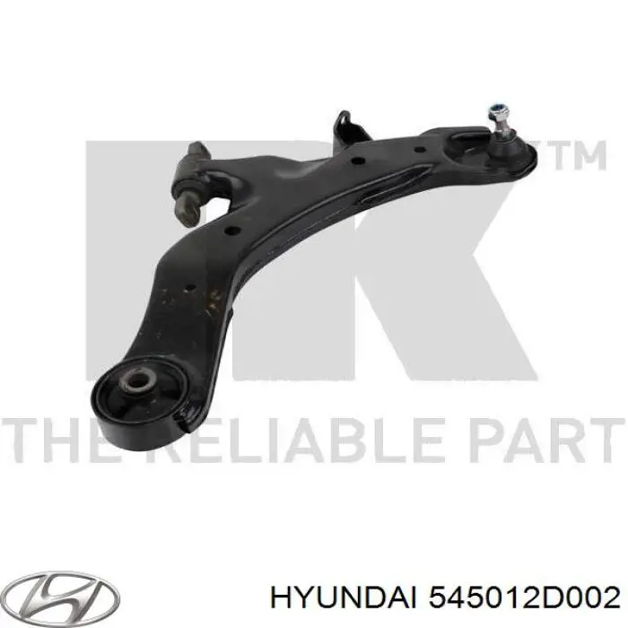 Передний нижний рычаг Hyundai/Kia 545012D002