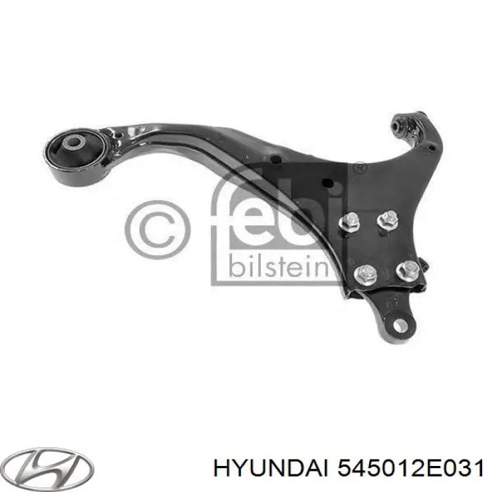 Рычаг передней подвески нижний правый 545012E031 Hyundai/Kia