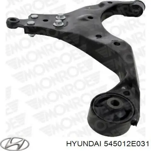 545012E031 Hyundai/Kia Рычаг передней подвески нижний, правый