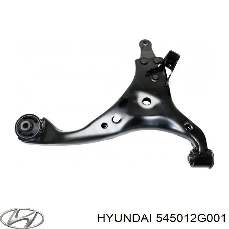 545012G000 Hyundai/Kia Рычаг передней подвески нижний, правый