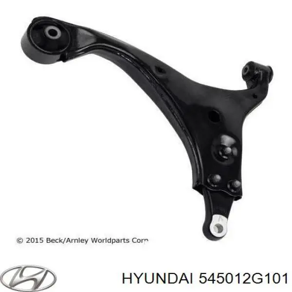545012G101 Hyundai/Kia Рычаг передней подвески нижний, правый