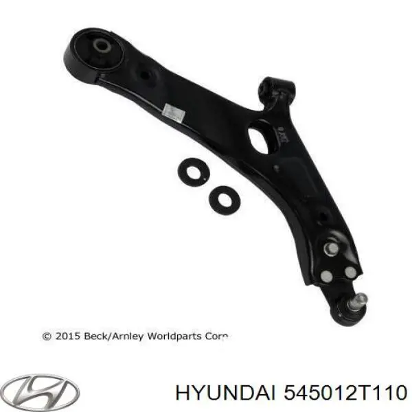 Правый рычаг передней нижней подвески Hyundai/Kia 545012T110 цена, от 23.00 USD