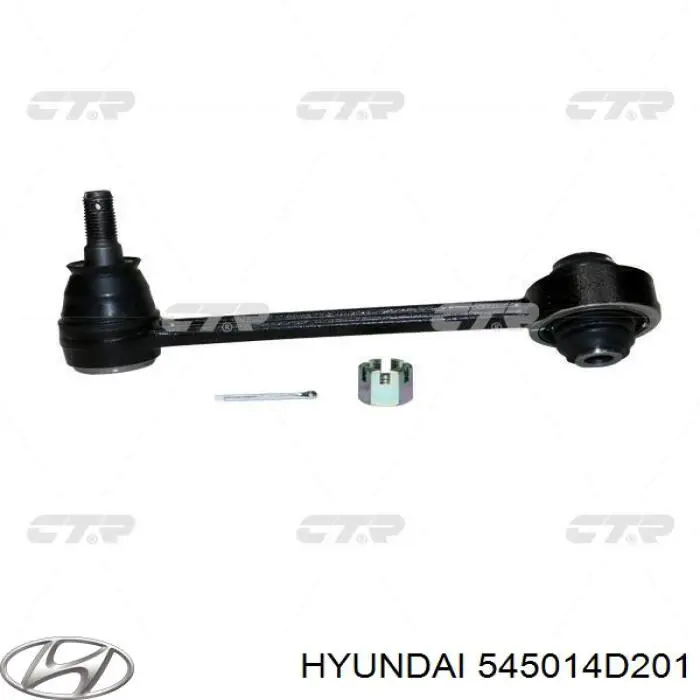 Рычаг передней подвески нижний правый 545014D201 Hyundai/Kia