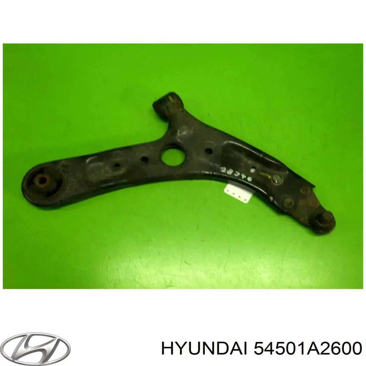 54501A2600 Hyundai/Kia braço oscilante inferior direito de suspensão dianteira