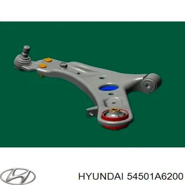 Купить 54501A6200 Hyundai/Kia Нижний правый рычаг передней подвески